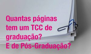 → Quantas páginas tem um TCC, Monografia ou Artigo Científico? - Aluno ...